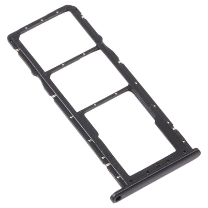 SIM Card Tray + SIM Card Tray + Micro SD Card Tray for Huawei Enjoy 9e (Black)-garmade.com