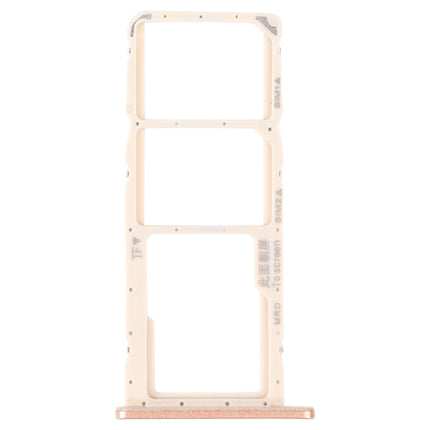 SIM Card Tray + SIM Card Tray + Micro SD Card Tray for Huawei Enjoy 9e (Gold)-garmade.com