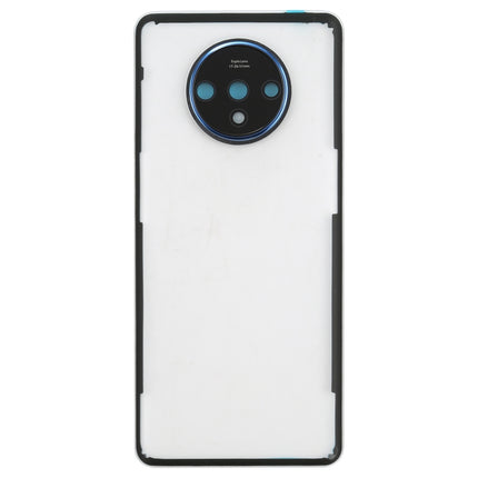 Battery Back Cover With Camera Lens for OnePlus 7T(Transparent)-garmade.com