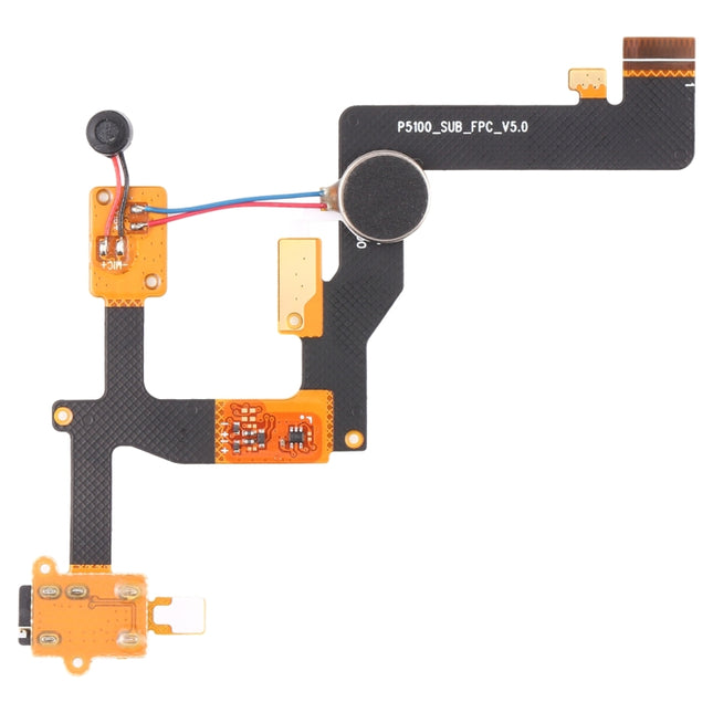 Earphone Jack + Vibrating Motor + Microphone Flex Cable for Lenovo YOGA Tab 3 10 YT3-X50F/X50M-garmade.com