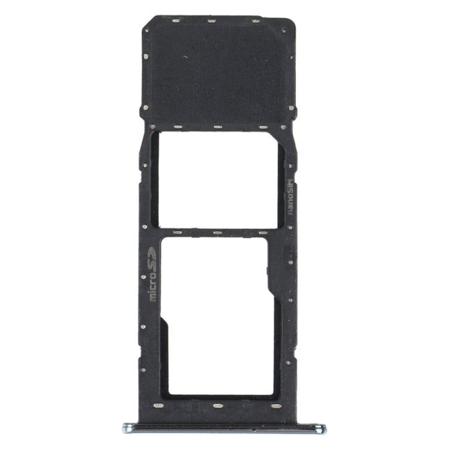 SIM Card Tray + Micro SD Card Tray for LG K61 LMQ630EAW, LM-Q630 (Blue)-garmade.com