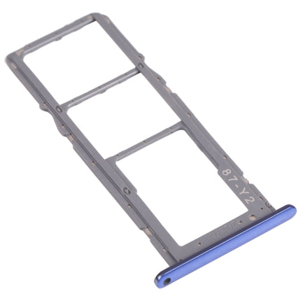 SIM Card Tray + SIM Card Tray + Micro SD Card Tray for LG K42 / K52 (Brazil) LMK420 LMK420H LMK420E LMK420Y(Blue)-garmade.com