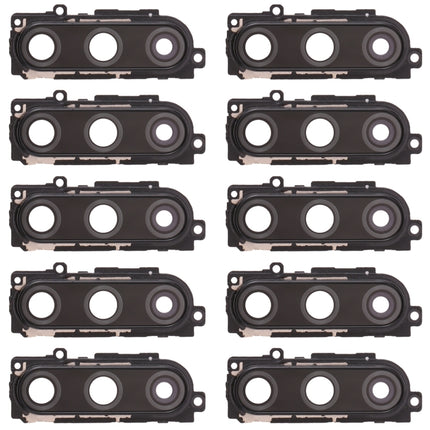10 PCS Camera Lens Cover for Huawei Enjoy 10 (Black)-garmade.com