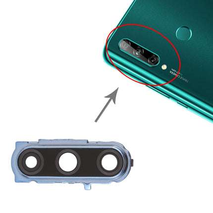 10 PCS Camera Lens Cover for Huawei Enjoy 10 Plus (Blue)-garmade.com