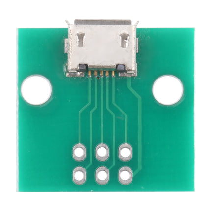 10 PCS Micro USB to 5pin V8 Charging Port PCB Test Board-garmade.com
