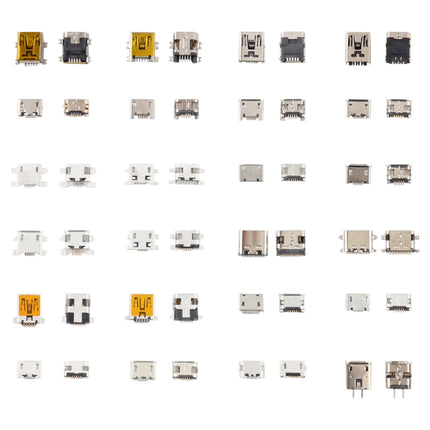 240 PCS/Set Micro USB / Type C Charging Port Connector-garmade.com