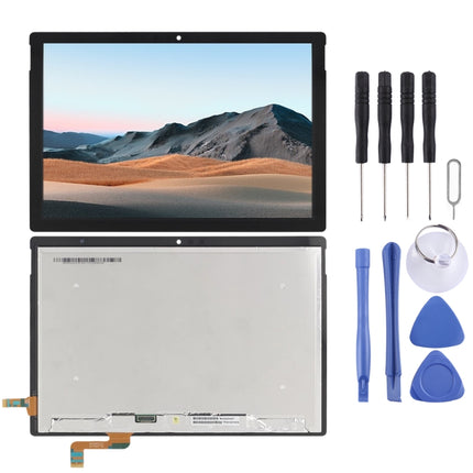 3240x2160 LCD Screen and Digitizer Full Assembly for Microsoft Surface Book 3 15 inch LP150QD1-SPA1(Black)-garmade.com