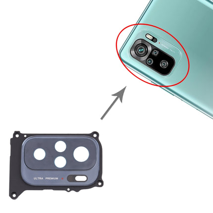 Camera Lens Cover for Xiaomi Redmi Note 10 / Redmi Note 10S M2101K7BG M2101K7BI M2101K7BNY M2101K7AI M2101K7AG(Black)-garmade.com