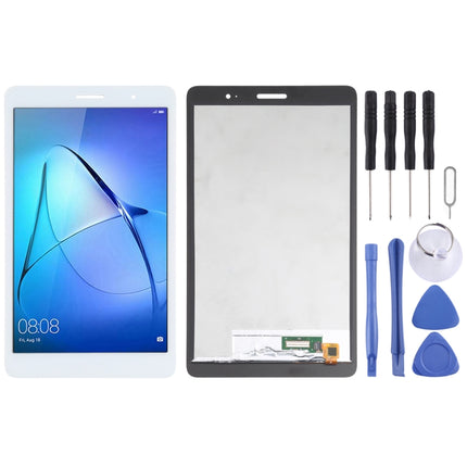 LCD Screen and Digitizer Full Assembly for Huawei MediaPad T3 8.0 KOB-L09(White)-garmade.com