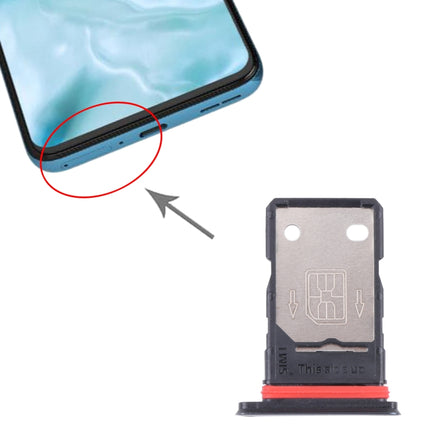 SIM Card Tray + SIM Card Tray for OnePlus Nord (Grey)-garmade.com