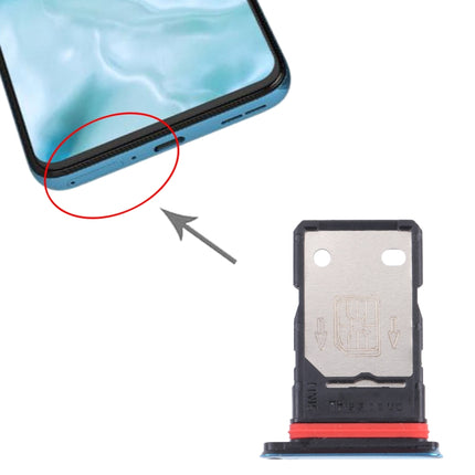 SIM Card Tray + SIM Card Tray for OnePlus Nord (Blue)-garmade.com