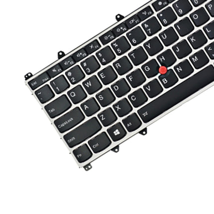 US Version Keyboard With Back Light for Lenovo Thinkpad Yoga 260 / Yoga 370 / X380(Silver)-garmade.com
