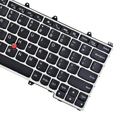 US Version Keyboard With Back Light for Lenovo Thinkpad Yoga 260 / Yoga 370 / X380(Silver)-garmade.com