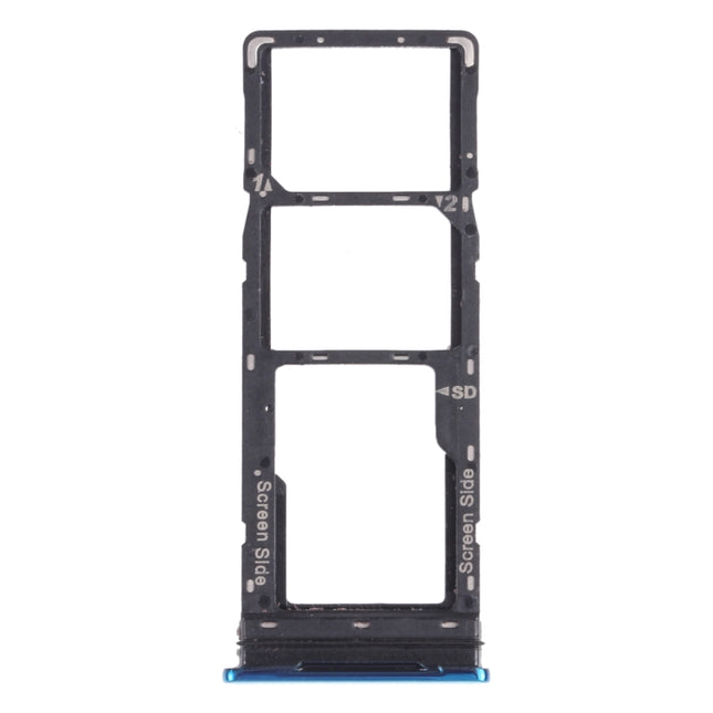 SIM Card Tray + SIM Card Tray + Micro SD Card Tray for infinix Note 8 X692 (Green)-garmade.com
