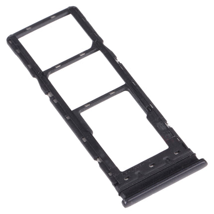 SIM Card Tray + SIM Card Tray + Micro SD Card Tray for infinix Smart 5 X657 X657C (Black)-garmade.com