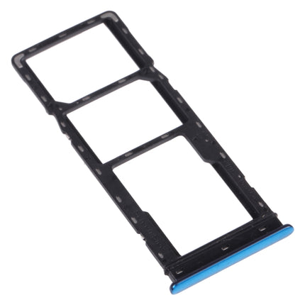 SIM Card Tray + SIM Card Tray + Micro SD Card Tray for infinix S5 X652 (Blue)-garmade.com