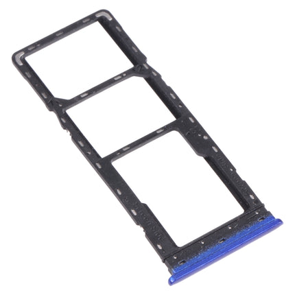 SIM Card Tray + SIM Card Tray + Micro SD Card Tray for Tecno Spark 5 Air KD6a (Blue)-garmade.com