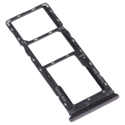 SIM Card Tray + SIM Card Tray + Micro SD Card Tray for Tecno Spark 6 Air KE6 KE6J KF6 (Black)-garmade.com