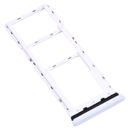 SIM Card Tray + SIM Card Tray + Micro SD Card Tray for Tecno Spark 6 Air KE6 KE6J KF6 (White)-garmade.com