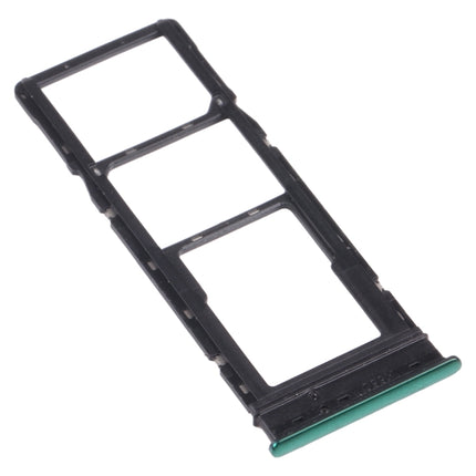 SIM Card Tray + SIM Card Tray + Micro SD Card Tray for Infinix S5 Pro X660 X660C X660B (Green)-garmade.com