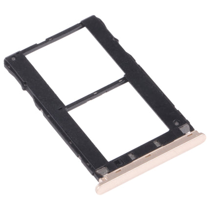 SIM Card Tray + SIM Card Tray + Micro SD Card Tray for Infinix Note 5 Stylus X605 (Gold)-garmade.com