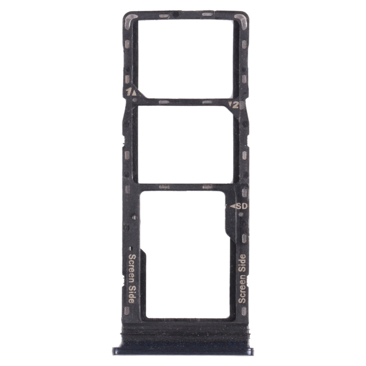 SIM Card Tray + SIM Card Tray + Micro SD Card Tray for Infinix Note 8i X683 (Blue)-garmade.com