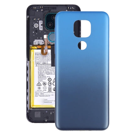 Battery Back Cover for Motorola Moto E7 Plus XT2081-1 (Blue)-garmade.com
