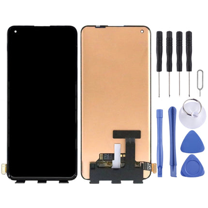 AMOLED Material LCD Screen and Digitizer Full Assembly for OnePlus 9 Pro LE2121 LE2125 2123 2120 (Black)-garmade.com