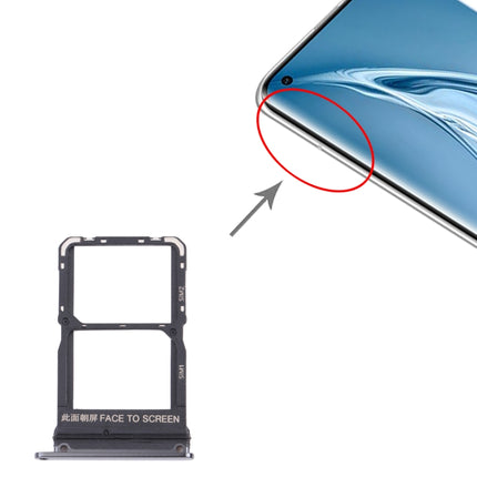 SIM Card Tray + SIM Card Tray for Xiaomi Mi 10S (Black)-garmade.com