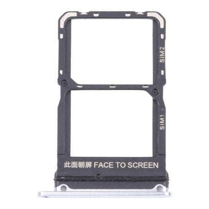 SIM Card Tray + SIM Card Tray for Xiaomi Mi 10S (Silver)-garmade.com