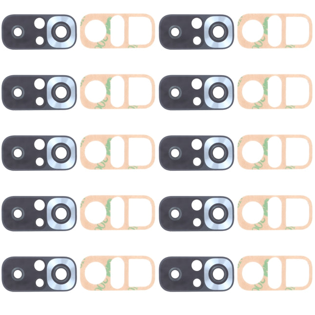10 PCS Back Camera Lens for Xiaomi Redmi Note 10S M2101K7BG M2101K7BI M2101K7BNY-garmade.com