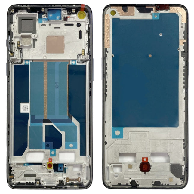 For OnePlus Nord 2 5G DN2101 DN2103 Middle Frame Bezel Plate (Blue)-garmade.com