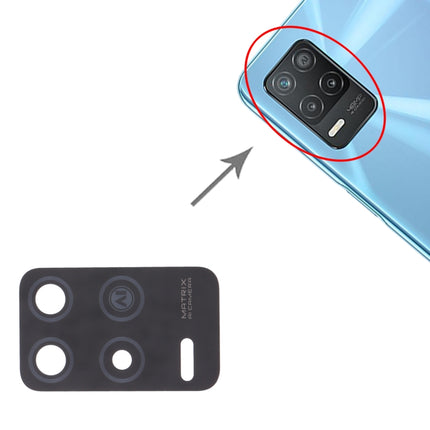 10 PCS Back Camera Lens for OPPO Realme 8 5G RMX3241-garmade.com