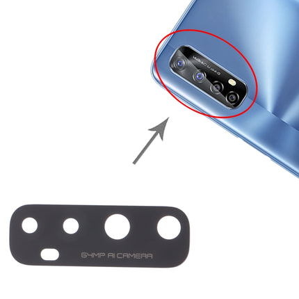 10 PCS Back Camera Lens for OPPO Realme 7 (Asia) RMX2151, RMX2163-garmade.com