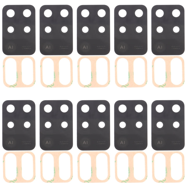 10 PCS Back Camera Lens for OPPO Reno5 Lite CPH2205-garmade.com