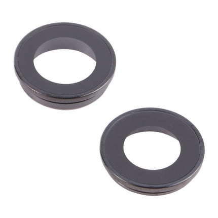 2 PCS Rear Camera Glass Lens Metal Inside Protector Hoop Ring for iPhone 13-garmade.com