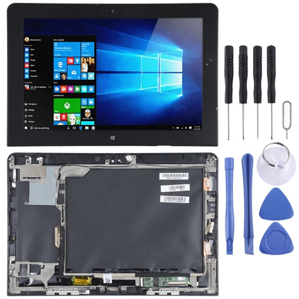 LCD Screen and Digitizer Full Assembly with Frame for Lenovo Thinkpad 10 1st Gen B101UAN01.C(Black)-garmade.com