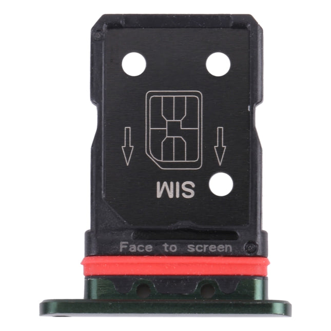 SIM Card Tray + SIM Card Tray for OPPO Realme X50 Pro 5G RMX2075, RMX2071, RMX2076 (Green)-garmade.com