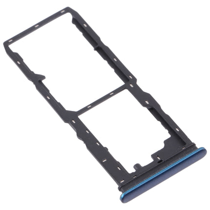 SIM Card Tray + SIM Card Tray + Micro SD Card Tray for vivo Y30 (China) / Y20s V2034A (Blue)-garmade.com