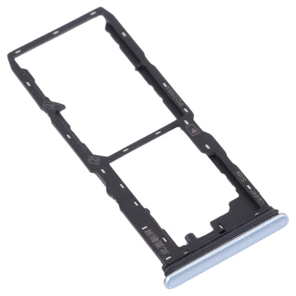 SIM Card Tray + SIM Card Tray + Micro SD Card Tray for vivo Y30 (China) / Y20s V2034A (White)-garmade.com