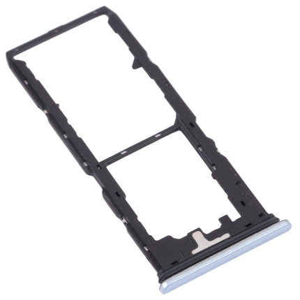 SIM Card Tray + SIM Card Tray + Micro SD Card Tray for vivo Y30 (China) / Y20s V2034A (White)-garmade.com