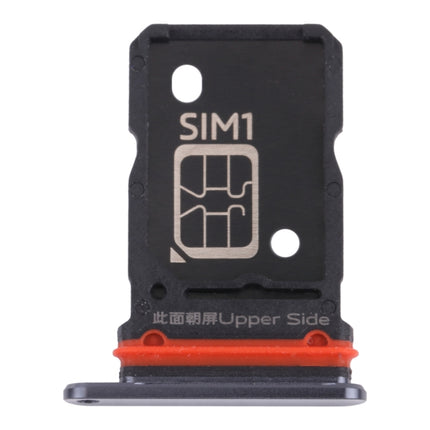 SIM Card Tray + SIM Card Tray for vivo X60 Pro / X60 V2045 V2046 (Black)-garmade.com
