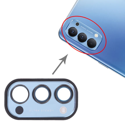 Camera Lens Cover for OPPO Reno4 5G PDPM00, PDPT00, CPH2091 (Blue)-garmade.com