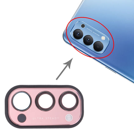 Camera Lens Cover for OPPO Reno4 5G PDPM00, PDPT00, CPH2091 (Red)-garmade.com