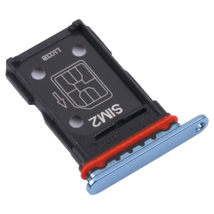 SIM Card Tray + SIM Card Tray for OPPO Find X3 PEDM00(Blue)-garmade.com