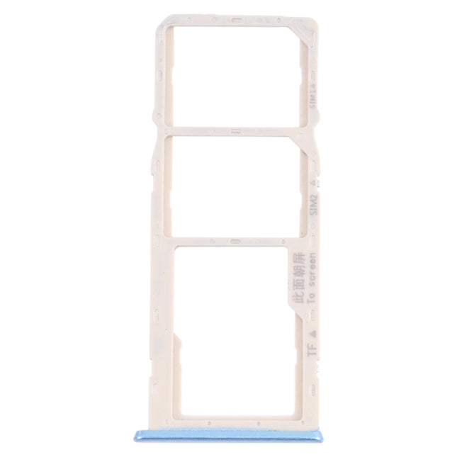 SIM Card Tray + SIM Card Tray + Micro SD Card Tray for OPPO A35 CPH2179 (Blue)-garmade.com