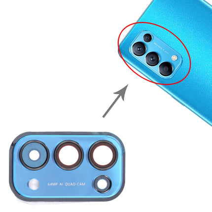 Camera Lens Cover for OPPO Reno5 5G PEGM00, PEGT00, CPH2145 (Blue)-garmade.com