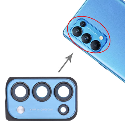 Camera Lens Cover for OPPO Reno5 Pro 5G PDSM00, PDST00, CPH2201 (Blue)-garmade.com