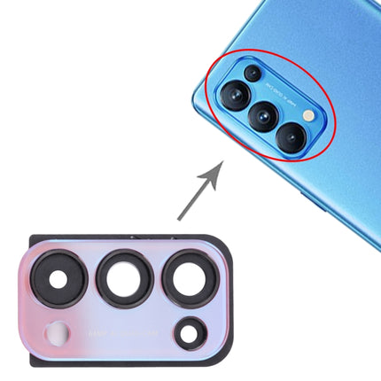 Camera Lens Cover for OPPO Reno5 Pro 5G PDSM00, PDST00, CPH2201 (Red)-garmade.com