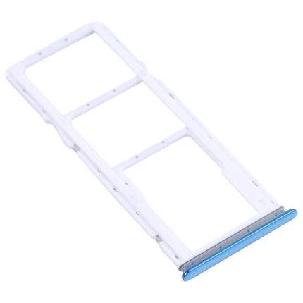 SIM Card Tray + SIM Card Tray + Micro SD Card Tray for Xiaomi Redmi Note 10 4G / Redmi Note 10S M2101K7AI, M2101K7AG, M2101K7BG, M2101K7BI, M2101K7BNY, M2101K7BL (Blue)-garmade.com